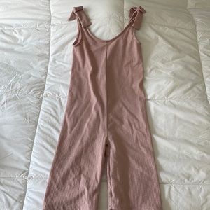 Zara girls sparkle jumpsuit